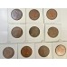 AUSTRALIA 1964 . ONE 1 PENNY . 10 COINS